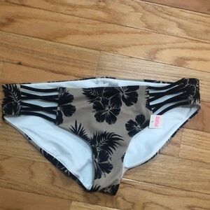 Victoria's Secret Black and Tan Bikini Classic Cut